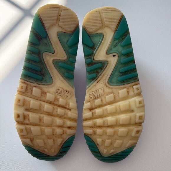 Nike Air Max 90 SE 2 GS White Glacier Ice Size 7Y Boys Big Kid Shoes, Running - Picture 14 of 14